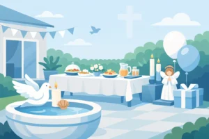 Lee más sobre el artículo Banquetes para bautizo en casa bien resueltos