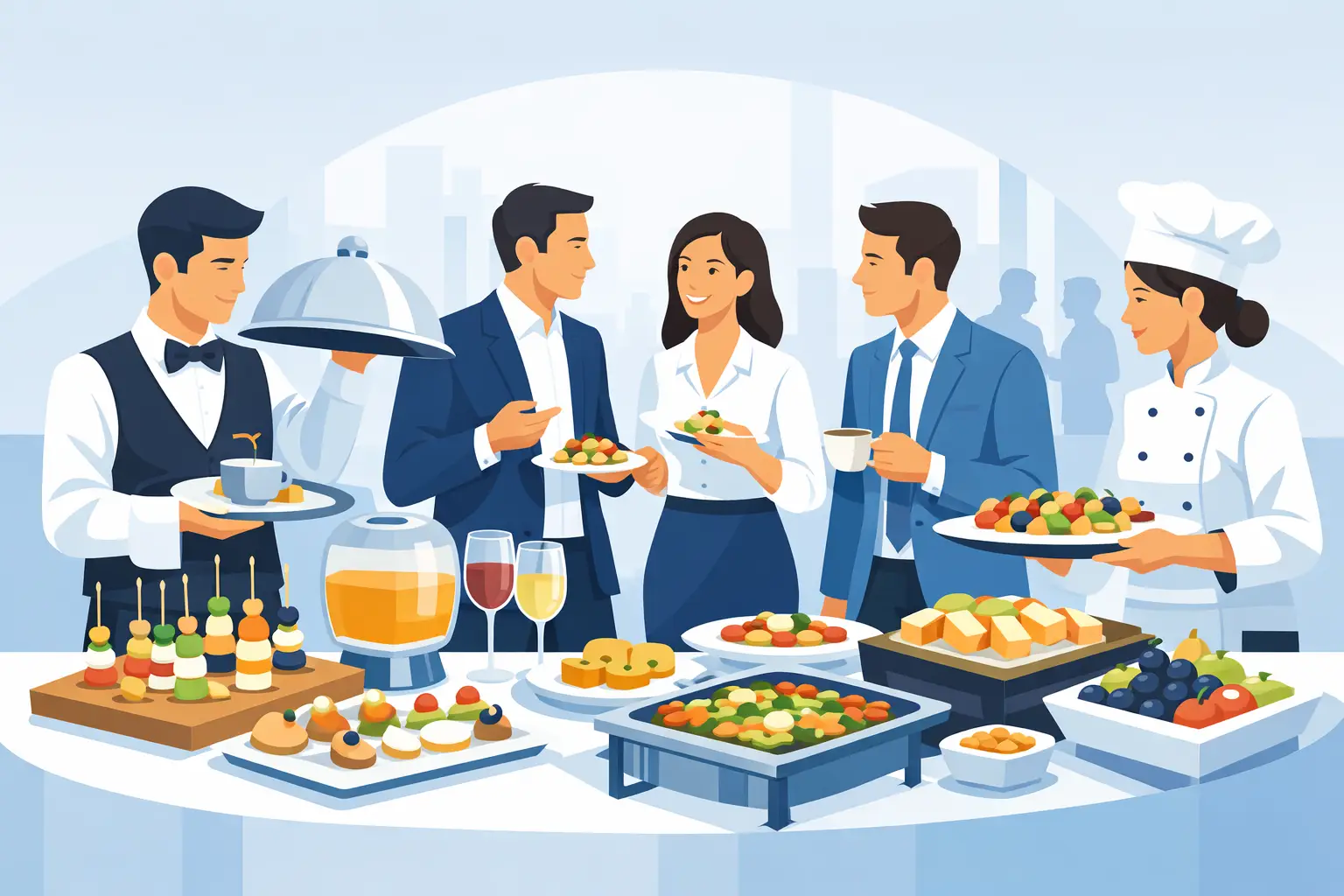 En este momento estás viendo Catering para eventos empresariales bien resuelto