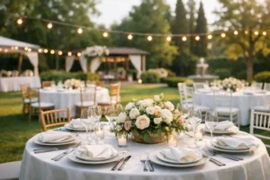 Lee más sobre el artículo Cómo elegir un jardin para eventos con banquete