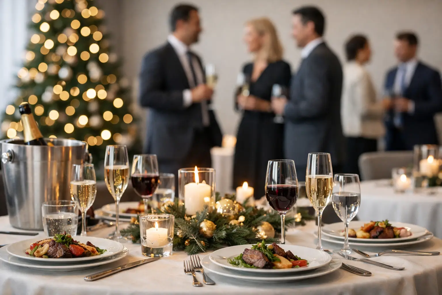 Lee más sobre el artículo Banquetes para fin de año empresarial bien planificados