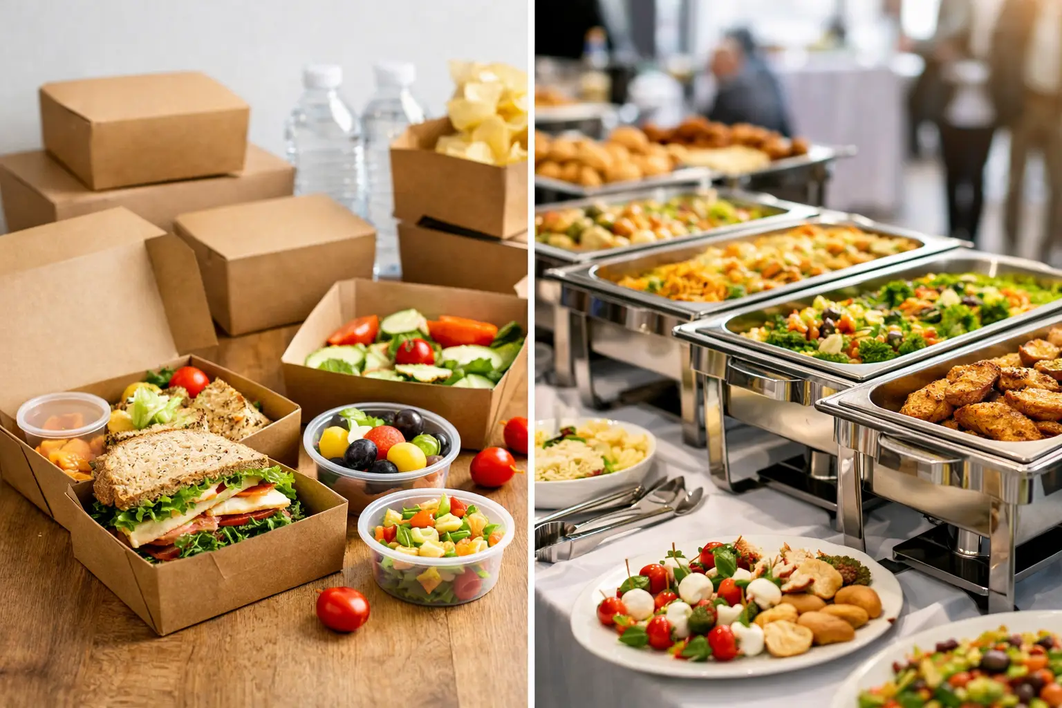 Lee más sobre el artículo Box lunch o buffet: qué elegir para su evento